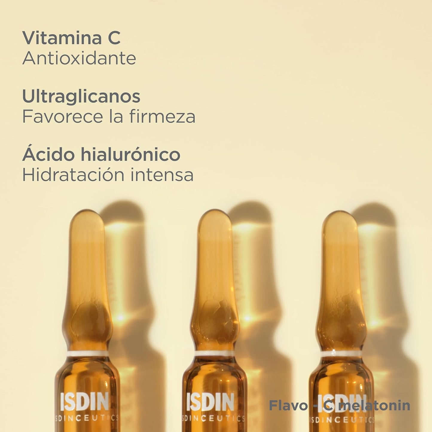 Revitalize Your Skin with ISDIN Flavo-C Ultraglican Day Facial Antioxidant Serum - 2 ml (Pack of 30)