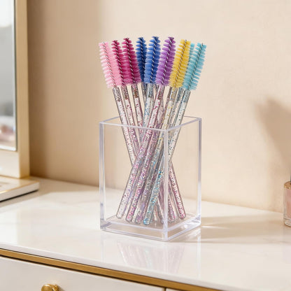 Elevate Your Makeup Game with the 100-Piece Disposable Eyelash Brushes and Mascara Applicator Kit - Perfect for Flawless Lashes and Brows!