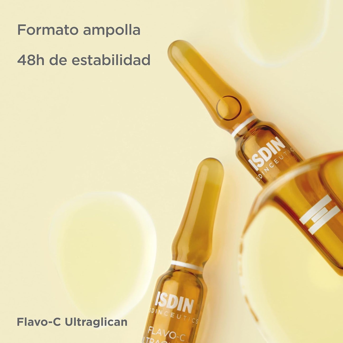 Revitalize Your Skin with ISDIN Flavo-C Ultraglican Day Facial Antioxidant Serum - 2 ml (Pack of 30)