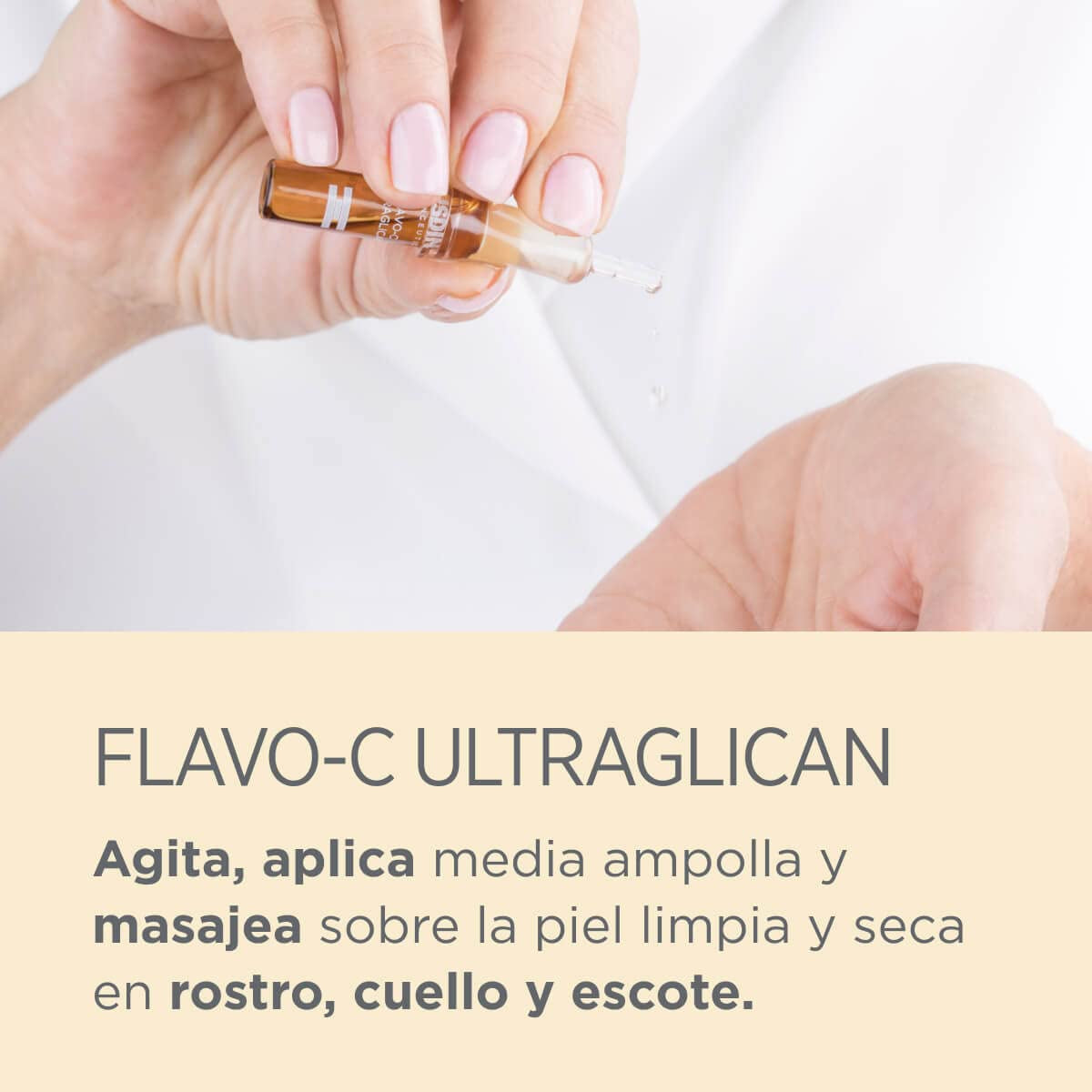 Revitalize Your Skin with ISDIN Flavo-C Ultraglican Day Facial Antioxidant Serum - 2 ml (Pack of 30)