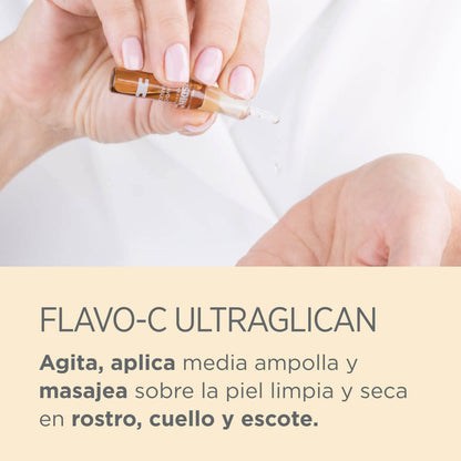 Revitalize Your Skin with ISDIN Flavo-C Ultraglican Day Facial Antioxidant Serum - 2 ml (Pack of 30)