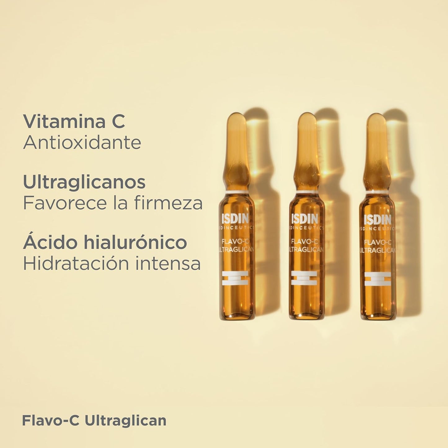 Revitalize Your Skin with ISDIN Flavo-C Ultraglican Day Facial Antioxidant Serum - 2 ml (Pack of 30)