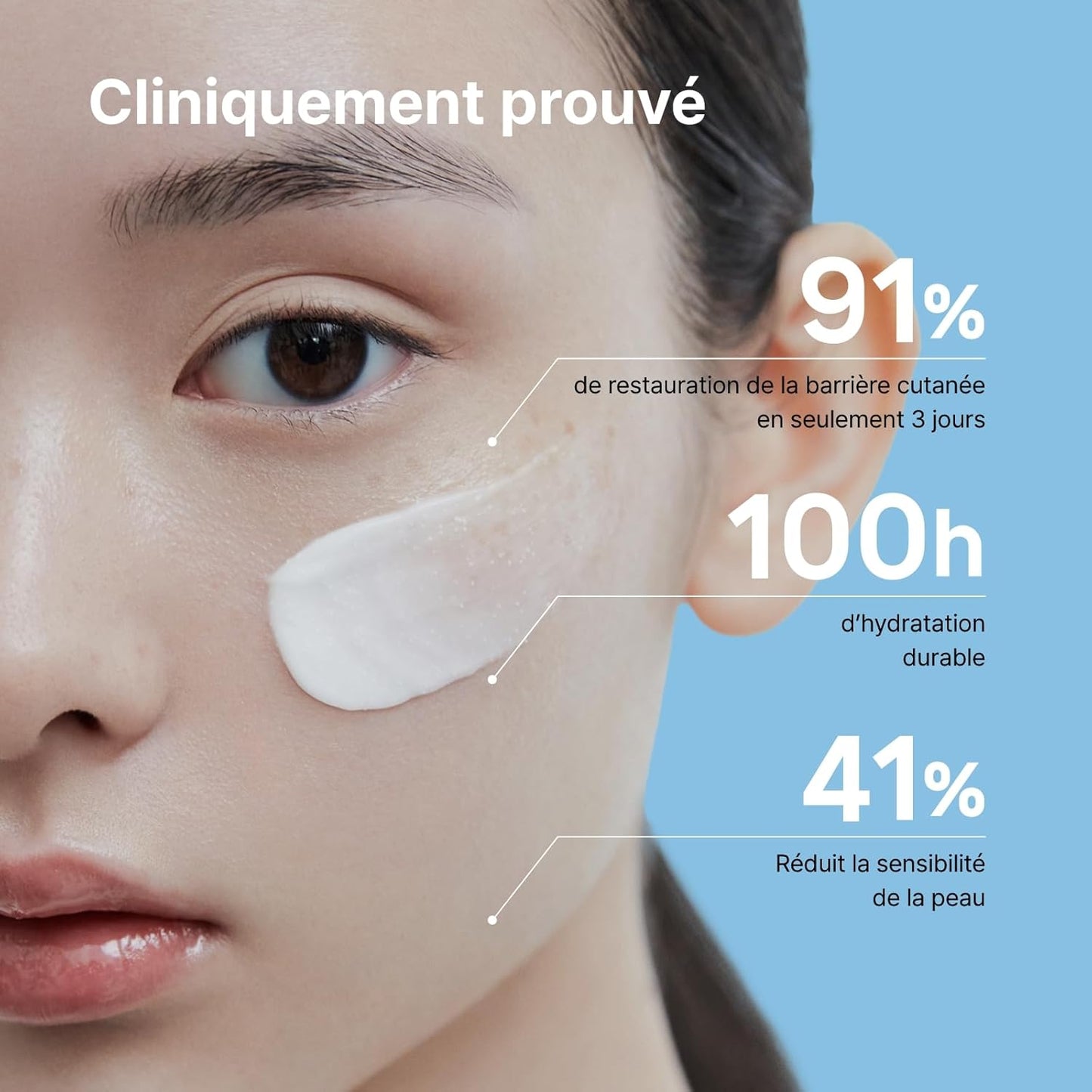 ILLiYOON Ceramida Ato Concentrated Cream - Ultimate 100-Hour Hydration for Dry & Sensitive Skin, Safe for Babies & Adults, Vegan & Fragrance-Free
