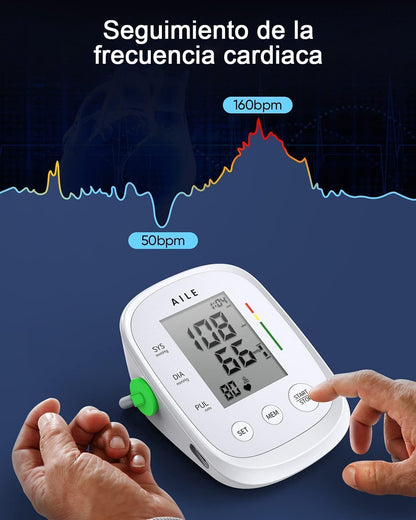 Tensiómetro De Brazo Digital, Medidor Tension Arterial